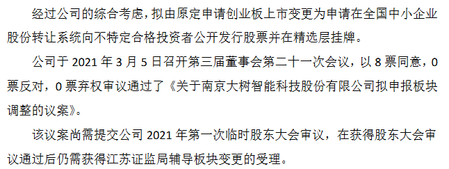 大树智能转战精选层。png